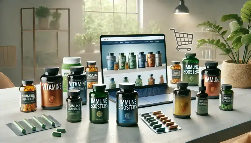 1. Online health supplement