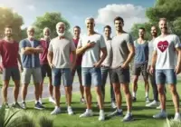 A group of healthy men